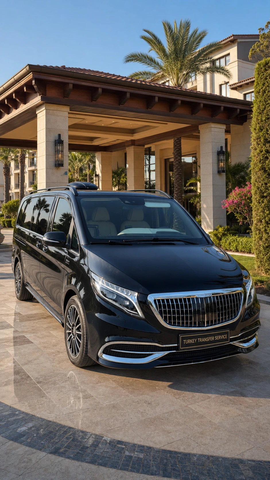 Turkey Transfer Service Bodrum Airport VIP transfer vehicle